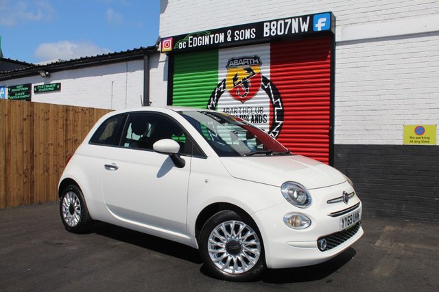 2019 69 Fiat 500 1.2 LOUNGE 3d 69 BHP