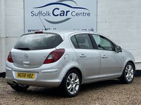 USED 2008 58 VAUXHALL CORSA 1.2 SXI A/C 16V 5d 80 BHP www.suffolkcarcentre.co.uk - Located at Lowestoft