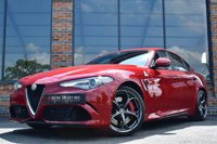 USED 2018 18 ALFA ROMEO GIULIA 2.9 V6 BITURBO QUADRIFOGLIO 4d 503 BHP H&K SOUND / COMPETIZIONE RED