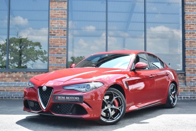 2018 18 Alfa Romeo Giulia 2.9 V6 BITURBO QUADRIFOGLIO 4d 503 BHP