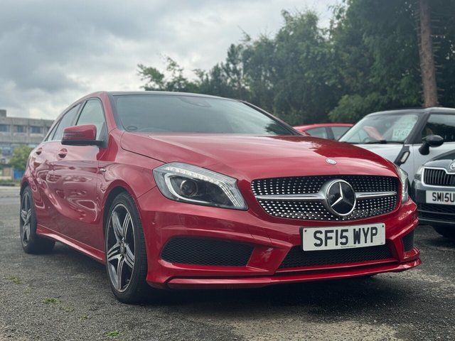 View our Mercedes-Benz A-Class 2.0 A250 4MATIC ENGINEERED BY AMG 5d 211 BHP