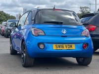 USED 2016 16 VAUXHALL ADAM 1.2 ENERGISED 3d 69 BHP 2 KEYS +   LED DAY TIME RUNNING HEADLIGHTS +   ADAPTIVE CRUISE CONTROL +   BLUETOOTH CONNECTIVITY +   USB CONNECTIVITY +  5 SPEED MANUAL +   16 INCH ALLOY WHEELS +