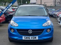 USED 2016 16 VAUXHALL ADAM 1.2 ENERGISED 3d 69 BHP 2 KEYS +   LED DAY TIME RUNNING HEADLIGHTS +   ADAPTIVE CRUISE CONTROL +   BLUETOOTH CONNECTIVITY +   USB CONNECTIVITY +  5 SPEED MANUAL +   16 INCH ALLOY WHEELS +