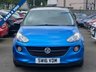 USED 2016 16 VAUXHALL ADAM 1.2 ENERGISED 3d 69 BHP 2 KEYS +   LED DAY TIME RUNNING HEADLIGHTS +   ADAPTIVE CRUISE CONTROL +   BLUETOOTH CONNECTIVITY +   USB CONNECTIVITY +  5 SPEED MANUAL +   16 INCH ALLOY WHEELS +