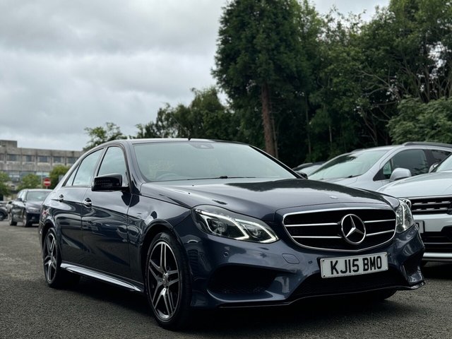View our Mercedes-Benz E-Class 2.1 E220 BLUETEC AMG NIGHT EDITION 4d 174 BHP