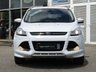 USED 2015 65 FORD KUGA 2.0 TITANIUM X TDCI 5d 177 BHP Finished in FROZEN WHITE metallic with contrasting FULL HEATED BLACK LEATHER TRIM. This Kuga is a great choice if you like driving. It's one of the most enjoyable, practical and fun family SUV's around. Features include Panoramic Roof, Full Heated Leather, Nav, Electric Boot, Rear View Camera, 19" ALLOYS, Auto Parking, Rear Park Sensors, DAB, B/Tooth, Cruise Power folding Door Mirrors and more. Dealer serviced at 8999 miles, 18240 miles, 37410 miles, 57170 miles, 67090 miles and at 88318 miles.