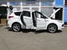 USED 2015 65 FORD KUGA 2.0 TITANIUM X TDCI 5d 177 BHP Finished in FROZEN WHITE metallic with contrasting FULL HEATED BLACK LEATHER TRIM. This Kuga is a great choice if you like driving. It's one of the most enjoyable, practical and fun family SUV's around. Features include Panoramic Roof, Full Heated Leather, Nav, Electric Boot, Rear View Camera, 19" ALLOYS, Auto Parking, Rear Park Sensors, DAB, B/Tooth, Cruise Power folding Door Mirrors and more. Dealer serviced at 8999 miles, 18240 miles, 37410 miles, 57170 miles, 67090 miles and at 88318 miles.