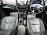 USED 2015 65 FORD KUGA 2.0 TITANIUM X TDCI 5d 177 BHP Finished in FROZEN WHITE metallic with contrasting FULL HEATED BLACK LEATHER TRIM. This Kuga is a great choice if you like driving. It's one of the most enjoyable, practical and fun family SUV's around. Features include Panoramic Roof, Full Heated Leather, Nav, Electric Boot, Rear View Camera, 19" ALLOYS, Auto Parking, Rear Park Sensors, DAB, B/Tooth, Cruise Power folding Door Mirrors and more. Dealer serviced at 8999 miles, 18240 miles, 37410 miles, 57170 miles, 67090 miles and at 88318 miles.