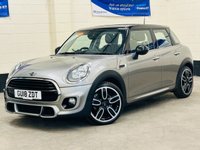 USED 2018 18 MINI HATCH COOPER 1.5 COOPER AUTOMATIC 5 DOOR JCW PACK 134 BHP EURO 6 MASSIVE SPECIFICATION