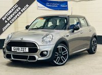 USED 2018 18 MINI HATCH COOPER 1.5 COOPER AUTOMATIC 5 DOOR JCW PACK 134 BHP EURO 6 MASSIVE SPECIFICATION