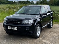 USED 2013 LAND ROVER FREELANDER 2.2 TD4 GS 5d 150 BHP BLACK WITH BLACK LEATHER