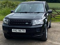 USED 2013 LAND ROVER FREELANDER 2.2 TD4 GS 5d 150 BHP BLACK WITH BLACK LEATHER