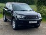 USED 2013 LAND ROVER FREELANDER 2.2 TD4 GS 5d 150 BHP BLACK WITH BLACK LEATHER