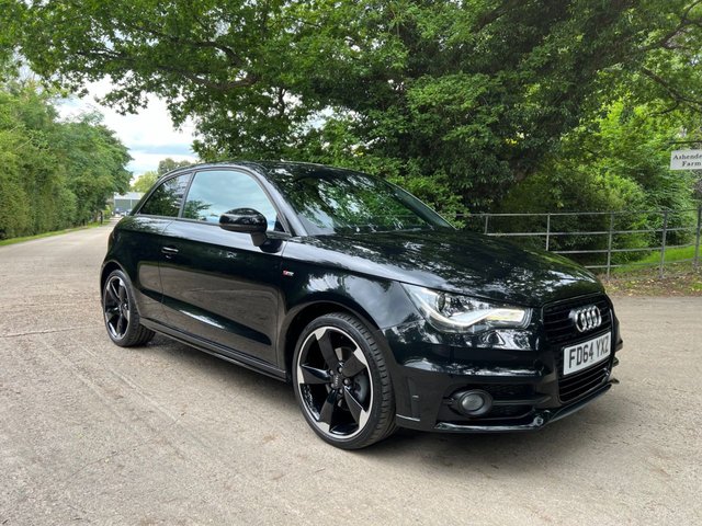 2014 64 Audi A1 1.4 TFSI BLACK EDITION 3d 138 BHP