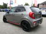 USED 2017 17 KIA PICANTO 1.0 GT-LINE 5d 66 BHP Finished in TITANIUM SILVER with BLACK RED LEATHER Trim. This is an excellent low mileage, Top of the Range small car for the money. High quality and neatly designed interior. Great to drive and cheap to run. Also offers plenty of space for passengers with 5 doors. Features include Leather Trim, Alloys, B/Tooth, Front Fogs, Tinted Windows, 1 Owner,  Power folding mirrors and more. KIA Dealer serviced at 2663 miles, 5486 miles, 8367 miles, 11457 miles, 15896 miles, 20703 miles and at 28304 miles