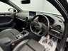 USED 2019 19 AUDI A3 1.5 SPORTBACK TFSI BLACK EDITION 5d 148 BHP NAV-LTHR-18 ALL-FSH