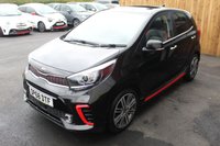 USED 2018 68 KIA PICANTO 1.0 GT-LINE S 5d 99 BHP VIEW AND RESERVE ONLINE OR CALL 01527-853940 FOR MORE INFO.