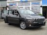 USED 2015 15 JEEP CHEROKEE 2.0 M-JET LONGITUDE PLUS 5d 138 BHP Finished in Granite Crystal METALLIC with contrasting Dark Grey trim. This Jeep Cherokee effectively sits in a class of its own. With its stylish seven-slot grille, slender headlamps it helps the Cherokee to stand out. Features include Sat Nav, DAB radio, B/Tooth, Park Sensors, Alloys and much more. Dealer serviced at 21900 miles, 38174 miles, 52102 miles, 80022 miles, 92135 miles, 92484 miles (inc Cam Belt and Water Pump), 99332 miles and at 104246 on arrival.