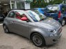 USED 2022 22 FIAT 500E CONVERTIBLE RED 2d 117 BHP ALL ELECTRIC AUTOMATIC SAVE THOUSANDS with this nearly-new all electric automatic convertible Fiat 500e Red Edition finished in Mineral Grey. 2022 Fiat 500e Red 117BHP 42kWh 3 Door Hatchback All Electric Auto with Full Service History