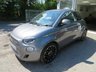 USED 2022 22 FIAT 500E CONVERTIBLE LA PRIMA 2d 117 BHP ALL ELECTRIC AUTOMATIC *WINTER PACK / HEATED SEATS* SAVE THOUSANDS with this all electric automatic convertible Fiat 500e La Prima 117 BHP 42 kWh finished in Mineral Grey with optional extra Winter Pack / Heated Seats!