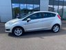 USED 2016 16 FORD FIESTA 1.2 ZETEC IN MOONDUST SILVER