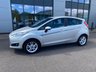 USED 2016 16 FORD FIESTA 1.2 ZETEC IN MOONDUST SILVER