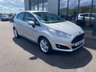 USED 2016 16 FORD FIESTA 1.2 ZETEC IN MOONDUST SILVER