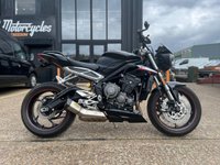 USED 2018 18 TRIUMPH STREET TRIPLE 765 RS - BUY ONLINE 24 HRS A DAY - FINANCE AVAILABLE - ALL TYPES OF CREDIT ACCEPTED ONLY 4788 MILES, WITH ARROW EXHAUST