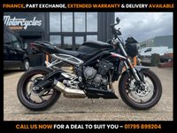 USED 2018 18 TRIUMPH STREET TRIPLE 765 RS - BUY ONLINE 24 HRS A DAY - FINANCE AVAILABLE - ALL TYPES OF CREDIT ACCEPTED ONLY 4788 MILES, WITH ARROW EXHAUST