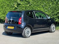 USED 2013 13 VOLKSWAGEN UP 1.0 UP BLACK 3d 74 BHP 1 OWNER/ FULL SERVICE HISTORY