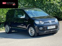 USED 2013 13 VOLKSWAGEN UP 1.0 UP BLACK 3d 74 BHP 1 OWNER/ FULL SERVICE HISTORY