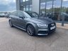 USED 2017 17 AUDI A3 1.4 TFSI BLACK EDITION 150PS NAVIGATION IN STUNNING DAYTONA GREY