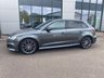 USED 2017 17 AUDI A3 1.4 TFSI BLACK EDITION 150PS NAVIGATION IN STUNNING DAYTONA GREY
