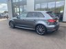 USED 2017 17 AUDI A3 1.4 TFSI BLACK EDITION 150PS NAVIGATION IN STUNNING DAYTONA GREY