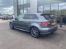 USED 2017 17 AUDI A3 1.4 TFSI BLACK EDITION 150PS NAVIGATION IN STUNNING DAYTONA GREY