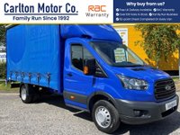 USED 2018 68 FORD TRANSIT 2.0 350 TDCi L5 CURTAIN SIDE BODY [ HD ] DRW Euro-6  