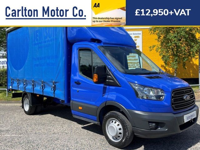 2018 68 Ford Transit 2.0 350 TDCi L5 CURTAIN SIDE BODY [ HD ] DRW Euro-6 