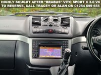 USED 2014 64 MERCEDES-BENZ VITO BRABUS SPORT X 3.0 V6 122 CDI DUALINER 224 BHP MERCEDES SPECIALIST