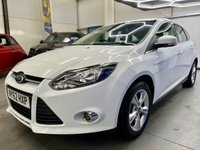 USED 2012 62 FORD FOCUS 1.6 Zetec Hatchback 5dr Petrol Manual Euro 5 (105 ps) DAB Radio, Bluetooth, Air Conditioning