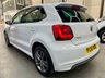 USED 2016 16 VOLKSWAGEN POLO 1.0 TSI BlueMotion Tech R-Line Hatchback 5dr Petrol Manual Euro 6 (s/s) (110 bhp) P.SensorsHeatedSeats,Nav,&pound;0Tax
