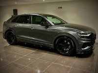USED 2022 22 AUDI Q8 4.0L SQ8 TFSI QUATTRO BLACK EDITION 5d AUTO 501 BHP 22â ALLOY WHEELS FULL BODYKIT