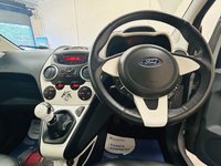 USED 2016 16 FORD KA 1.2 TITANIUM PANORAMIC 3 DOOR 69 BHP &pound;35 TAX 8 SERVICES TO 47,119 MILES
