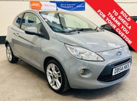 USED 2016 16 FORD KA 1.2 TITANIUM PANORAMIC 3 DOOR 69 BHP &pound;35 TAX 8 SERVICES TO 47,119 MILES