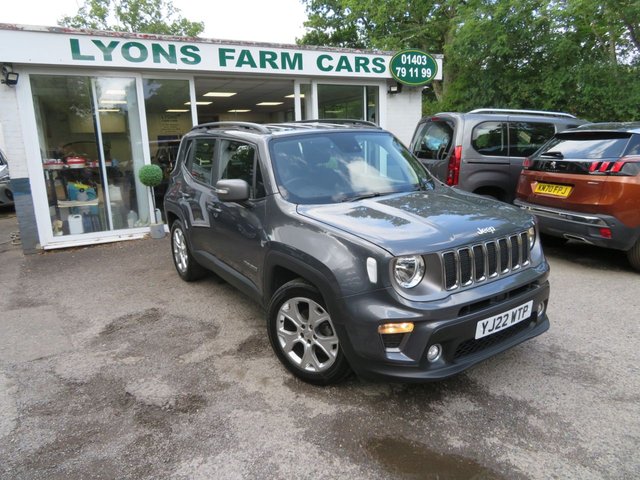 2022 22 Jeep Renegade 1.0 LIMITED 5d 118 BHP