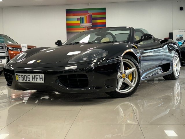 2005 05 Ferrari 360 3.6 SPIDER 2d 400 BHP
