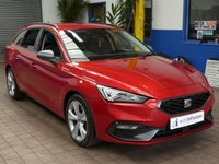 USED 2021 70 SEAT LEON 1.5 ETSI FR DSG MHEV 5d 148 BHP SAT NAV PART LEATHER INTERIOR CRUISE CONTROL PARKING SENSORS 1 OWNER SERVICE HISTORY GENUINE LOW MILEAGE