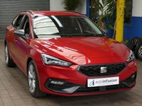 USED 2021 70 SEAT LEON 1.5 ETSI FR DSG MHEV 5d 148 BHP SAT NAV PART LEATHER INTERIOR CRUISE CONTROL PARKING SENSORS 1 OWNER SERVICE HISTORY GENUINE LOW MILEAGE