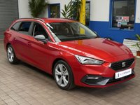 USED 2021 70 SEAT LEON 1.5 ETSI FR DSG MHEV 5d 148 BHP SAT NAV PART LEATHER INTERIOR CRUISE CONTROL PARKING SENSORS 1 OWNER SERVICE HISTORY GENUINE LOW MILEAGE