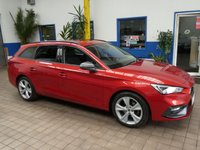 USED 2021 70 SEAT LEON 1.5 ETSI FR DSG MHEV 5d 148 BHP SAT NAV PART LEATHER INTERIOR CRUISE CONTROL PARKING SENSORS 1 OWNER SERVICE HISTORY GENUINE LOW MILEAGE