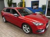 USED 2021 70 SEAT LEON 1.5 ETSI FR DSG MHEV 5d 148 BHP SAT NAV PART LEATHER INTERIOR CRUISE CONTROL PARKING SENSORS 1 OWNER SERVICE HISTORY GENUINE LOW MILEAGE